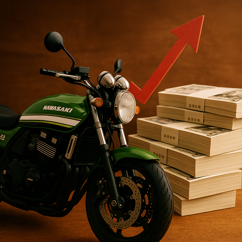 旧車に仕様にはコレ!ZRX400後期98年～ショート管ワンピースマフラーZRX-Ⅱ集合管マフラーZR400E.ZR400F ZRX400がプレミア化！高騰の裏事情